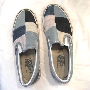 Vans patchwork slip on